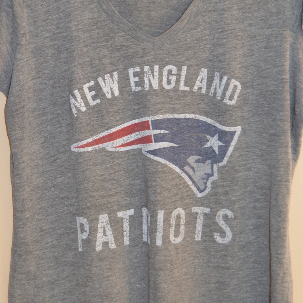 New England Patriots v neck top